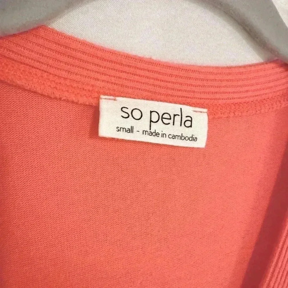 Hot Pink Button Up Sweater - Picture 3 of 3